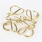 Loewe Anagram Brooch Metal