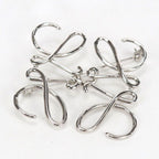 Loewe Anagram Brooch Metal
