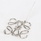 Loewe Anagram Brooch Metal — view 2