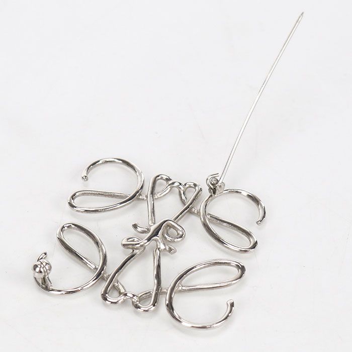 Loewe Anagram Brooch Metal — view 2