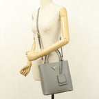 Prada 2-Way Pannier Handbag Leather — view 6
