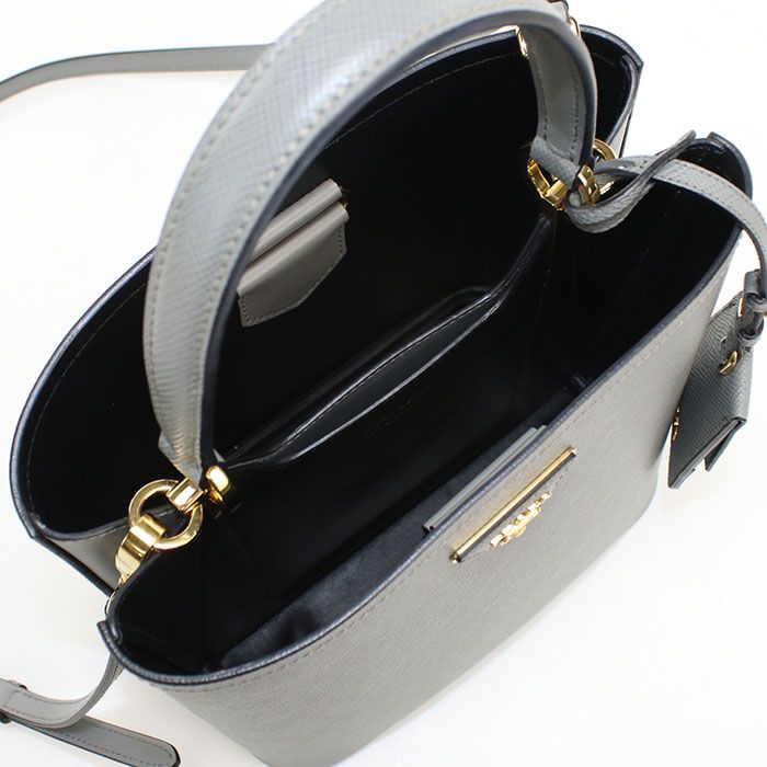 Prada 2-Way Pannier Handbag Leather — view 3