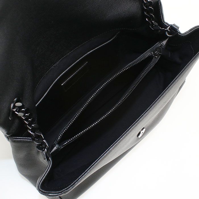 Saint Laurent Chain Shoulder Bag Calf — view 3