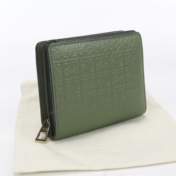 Loewe Repeat Anagram Bifold Wallet Calf