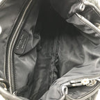 Dior Nylon Cannage Chain Hand Tote Black — view 9