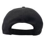 Fendi Knit Baseball Cap FF Zucca Pattern Hat Wool Cotton Black — view 3