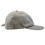 Dior Ribbon Logo Cap Hat Wool Gray — view 4