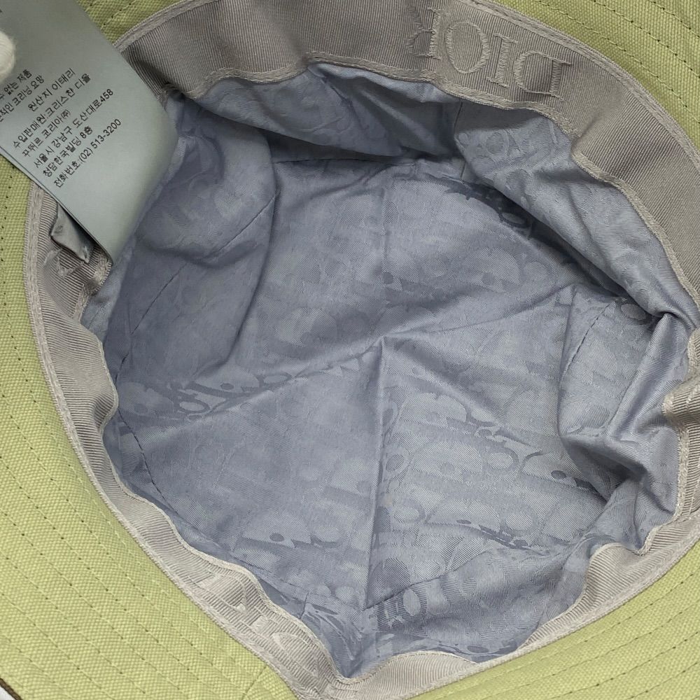 Dior Travis Scott Cactus Jack Homme Bucket Hat Cotton Khaki — view 7