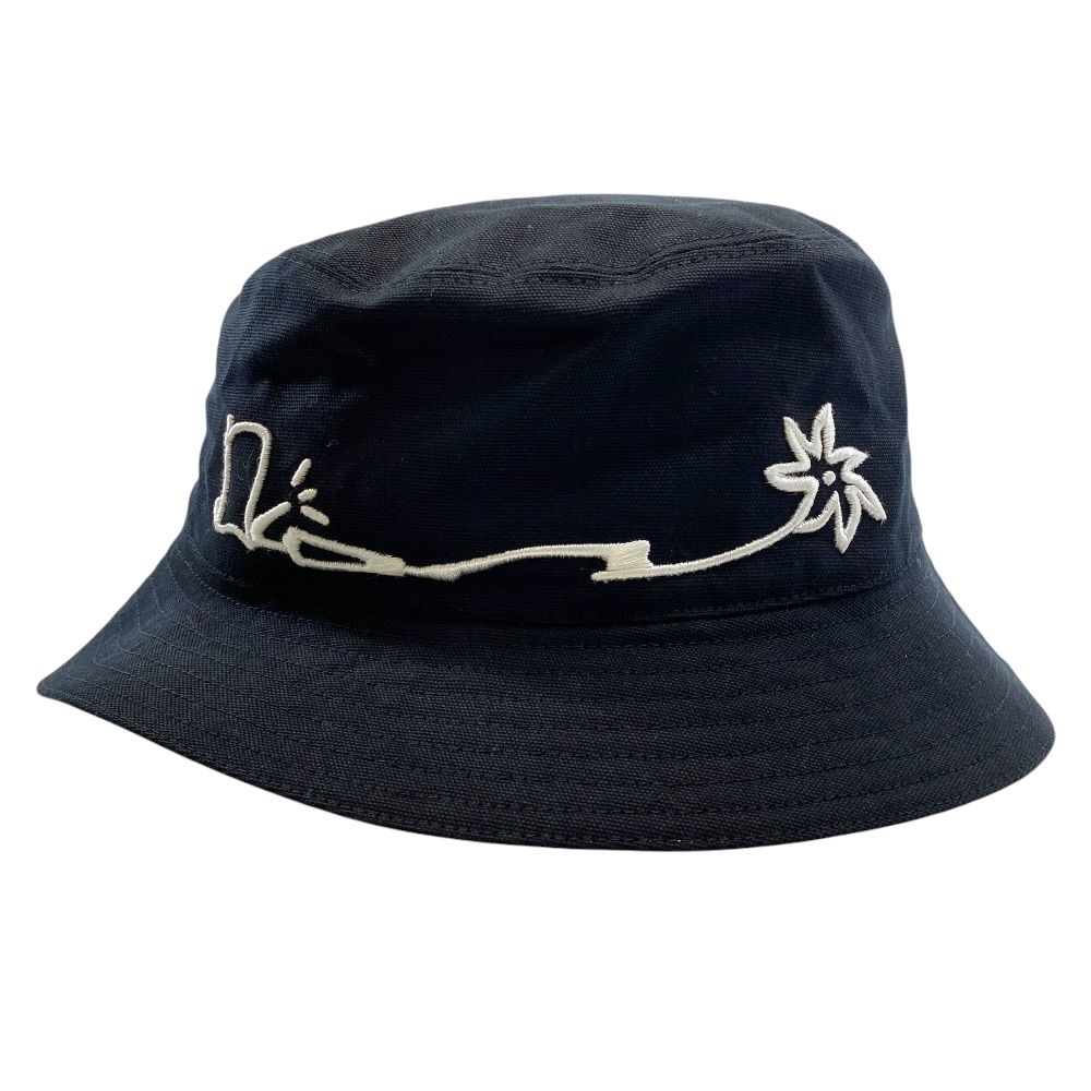 Dior Travis Scott Cactus Jack Homme Bucket Hat Cotton Black