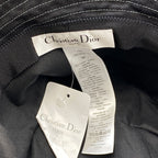 Dior Union Bob Hat Bucket Hat Cotton Black — view 7