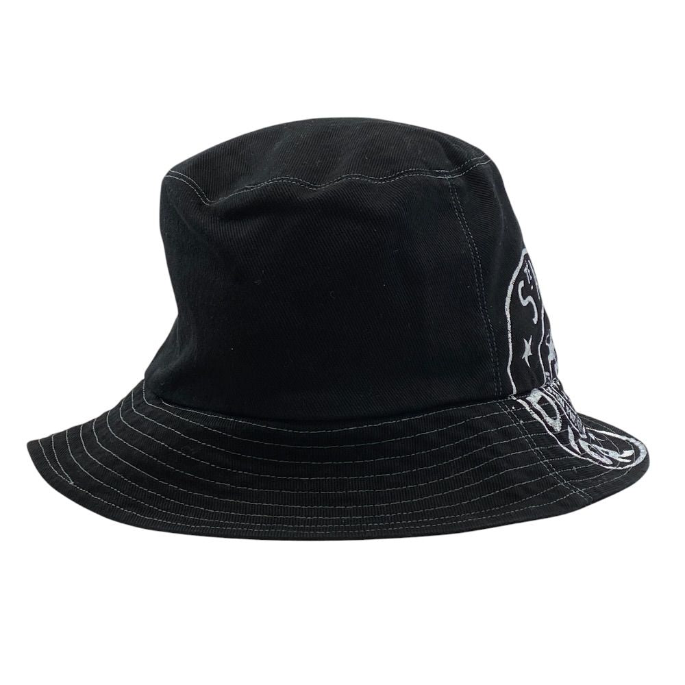 Dior Union Bob Hat Bucket Hat Cotton Black — view 4