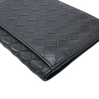Bottega Veneta Intrecciato Bifold Card Case Business Holder Leather Brown — view 4