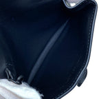 Dior Saddle Nano Pouch Chain Wallet Shoulder Bag Leather Black Practical — view 7