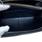 Louis Vuitton Portefeuille Epi Coin Case Wallet Pouch Zip Around Leather Black — view 7
