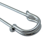 Hermes Series Pin Brooch Safety Pin Metal Silver Practical — view 8