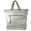 Bottega Veneta Tote Front Perforated Leather Ivory Lightweight