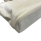 Bottega Veneta Tote Front Perforated Leather Ivory Lightweight — view 3