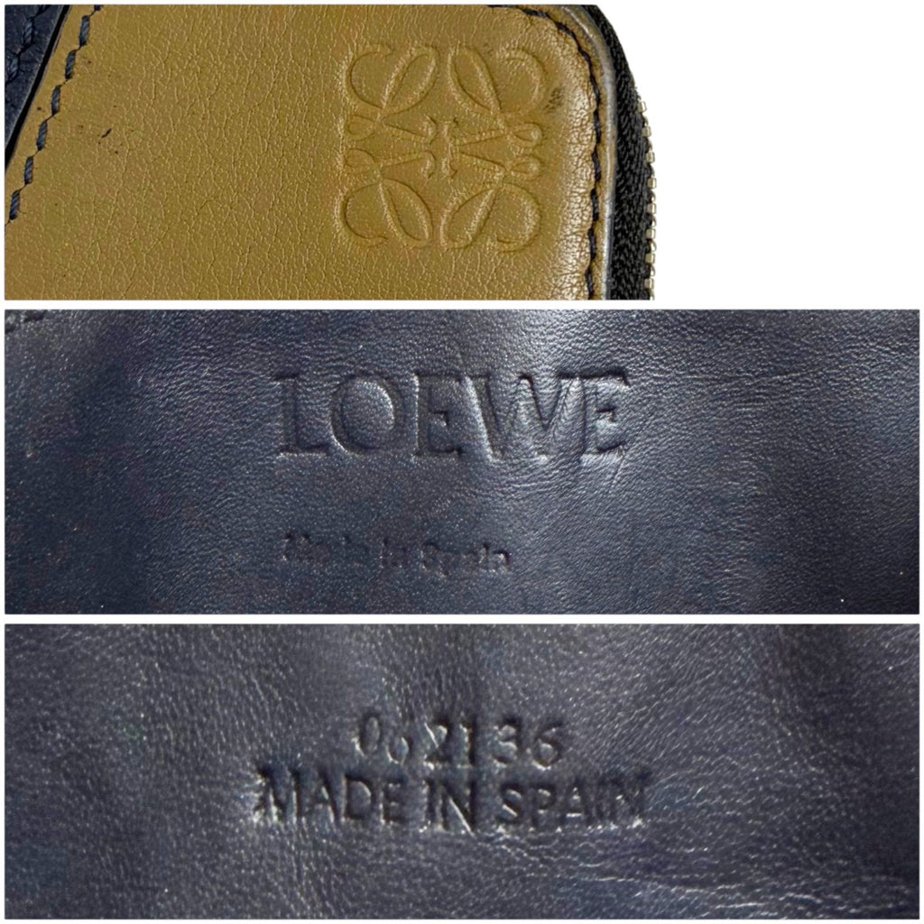 Loewe Puzzle Tricolor Fragment Case Anagram Logo Leather Coin Card Mini Wallet — view 9