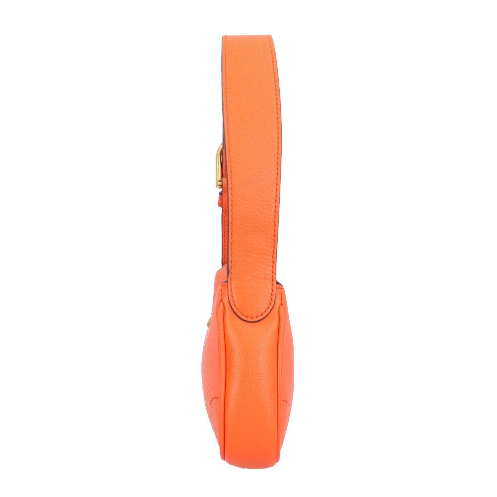 Gucci Aphrodite Mini GG Marmont Handbag Leather Orange — view 5
