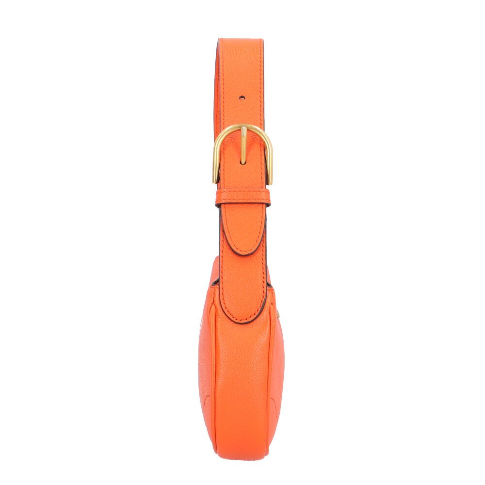 Gucci Aphrodite Mini GG Marmont Handbag Leather Orange — view 4