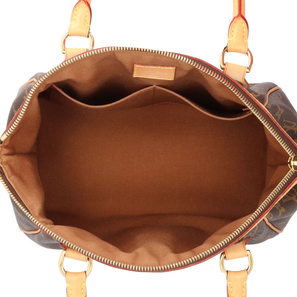 Louis Vuitton Tivoli PM Monogram Handbag Canvas Brown — view 7