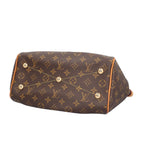 Louis Vuitton Tivoli PM Monogram Handbag Canvas Brown — view 6
