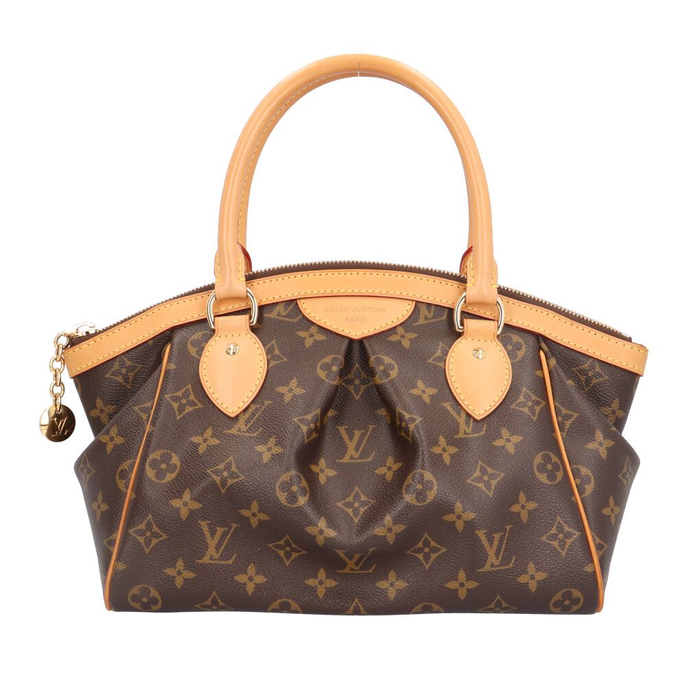 Louis Vuitton Tivoli PM Monogram Handbag Canvas Brown