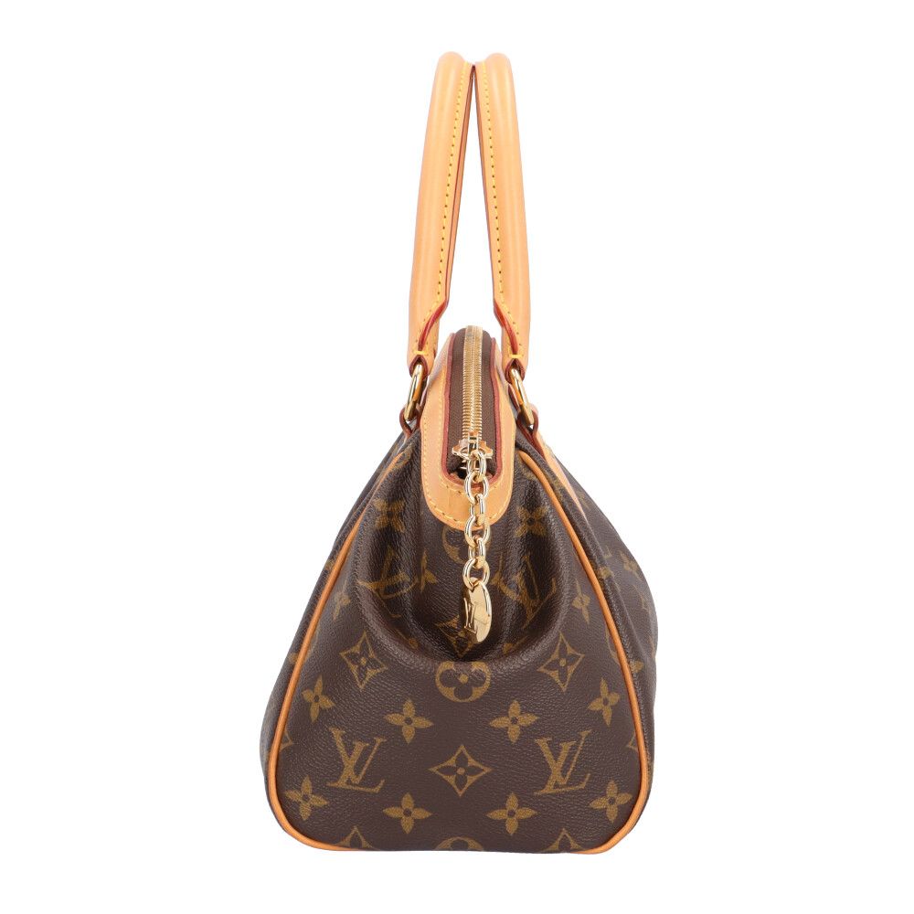 Louis Vuitton Tivoli PM Monogram Handbag Canvas Brown — view 4