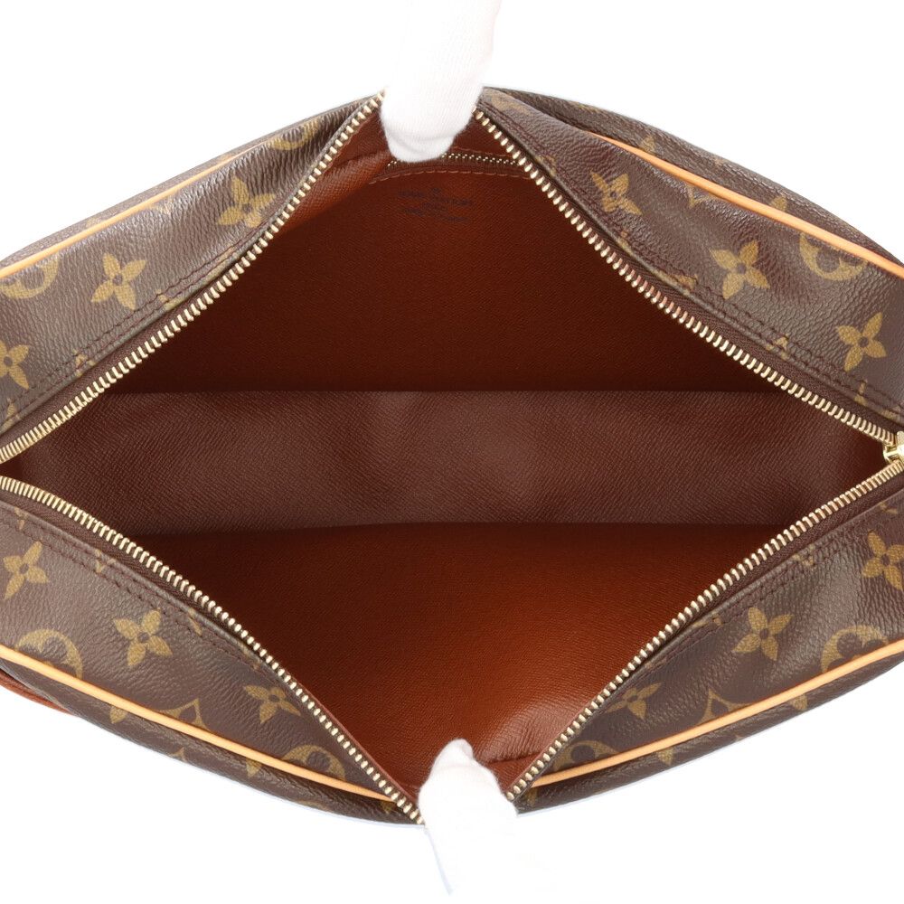 Louis Vuitton Trocadero GM Monogram Shoulder Bag Canvas Brown — view 8