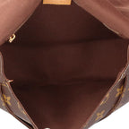 Louis Vuitton Menilmontan PM Monogram Shoulder Bag Canvas Brown — view 7