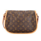 Louis Vuitton Menilmontan PM Monogram Shoulder Bag Canvas Brown — view 3