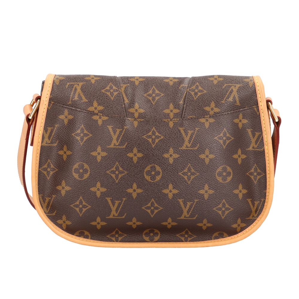 Louis Vuitton Menilmontan PM Monogram Shoulder Bag Canvas Brown — view 3