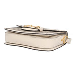 Gucci Horsebit Shoulder Bag GG Supreme Canvas Beige — view 6