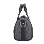 Louis Vuitton Keepall 25 Bandouliere Monogram Eclipse Shoulder Bag Black — view 4