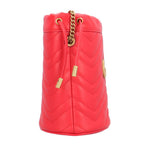 Gucci Mini Bucket GG Marmont Shoulder Bag Leather — view 4