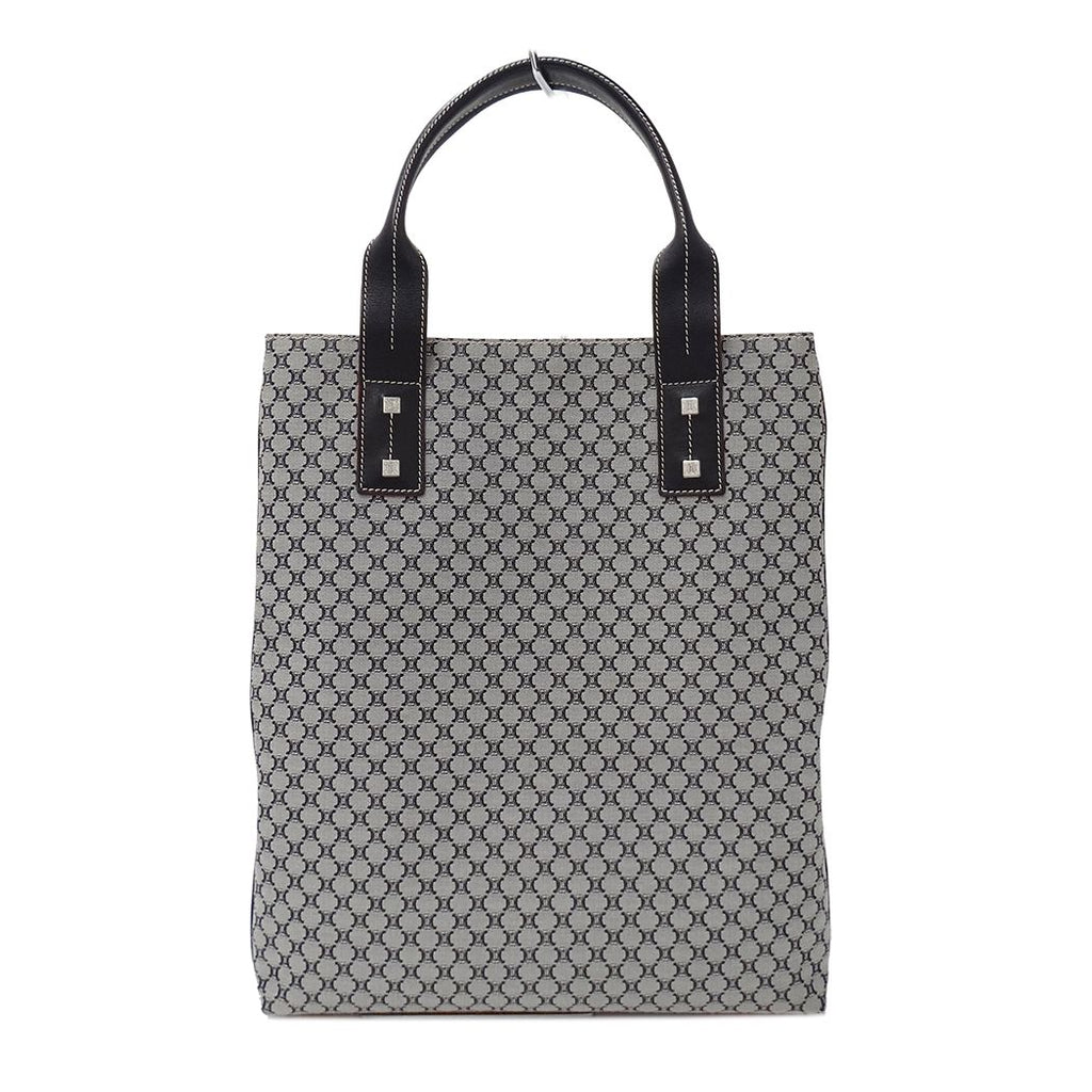Celine Tote Macadam Canvas Black Going Out Adults Simple — view 2