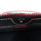 Celine Tote Macadam Canvas Black Going Out Adults Simple — view 9