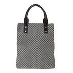 Celine Tote Macadam Canvas Black Going Out Adults Simple