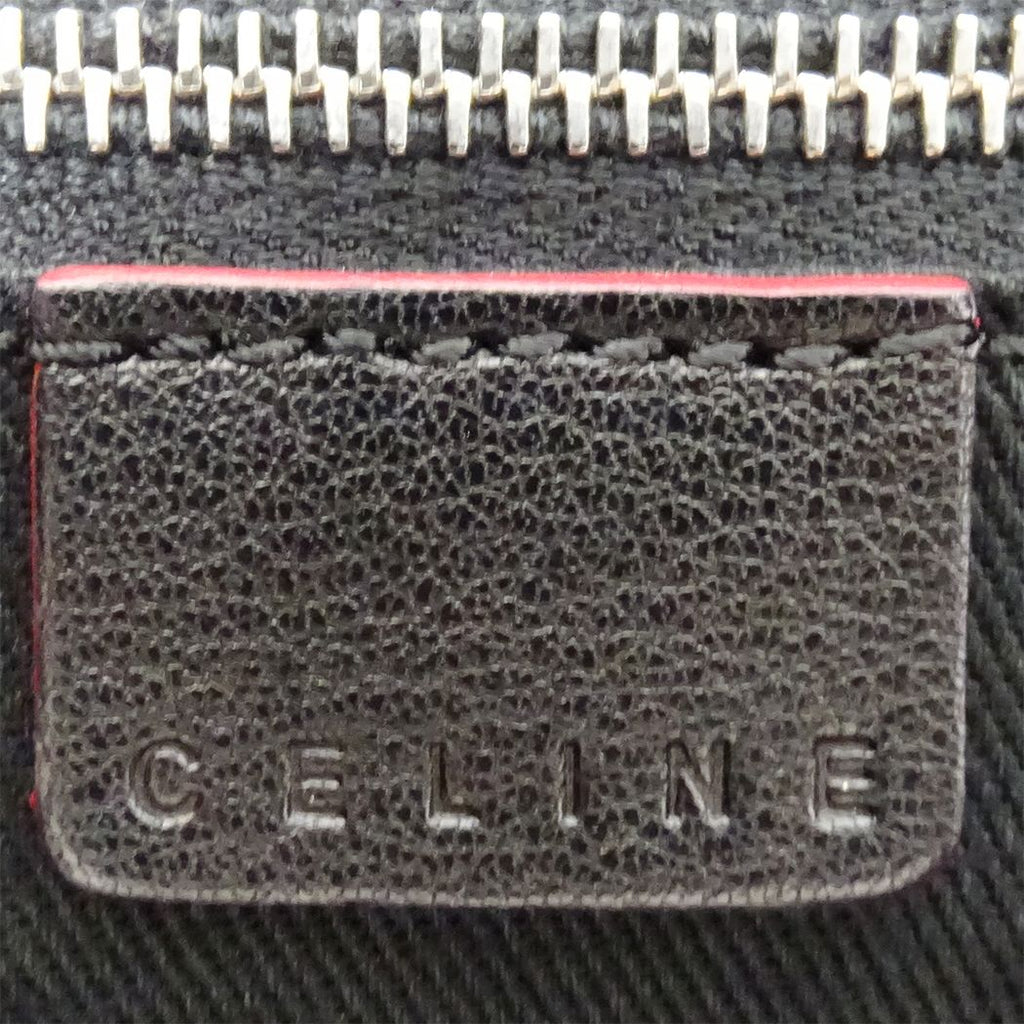 Celine Tote Macadam Canvas Black Going Out Adults Simple — view 6