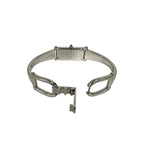 Gucci with Case Bangle Watch Stainless Steel Quartz Wristwatch Silver — view 9