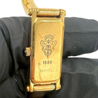 Gucci with Case Bangle Watch Quartz Wristwatch Gold Beige — view 5