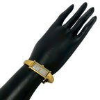 Gucci with Case Bangle Watch Quartz Wristwatch Gold Beige — view 2