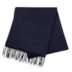 Bottega Veneta Scarf Logo Cashmere Navy