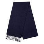 Bottega Veneta Scarf Logo Cashmere Navy — view 3