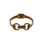 Gucci with Case Frame Collection Stainless Steel Quartz Watch Pink Gold — view 8