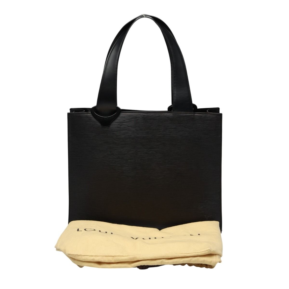 Louis Vuitton Epi Tote Gemo Shoulder Bag Black