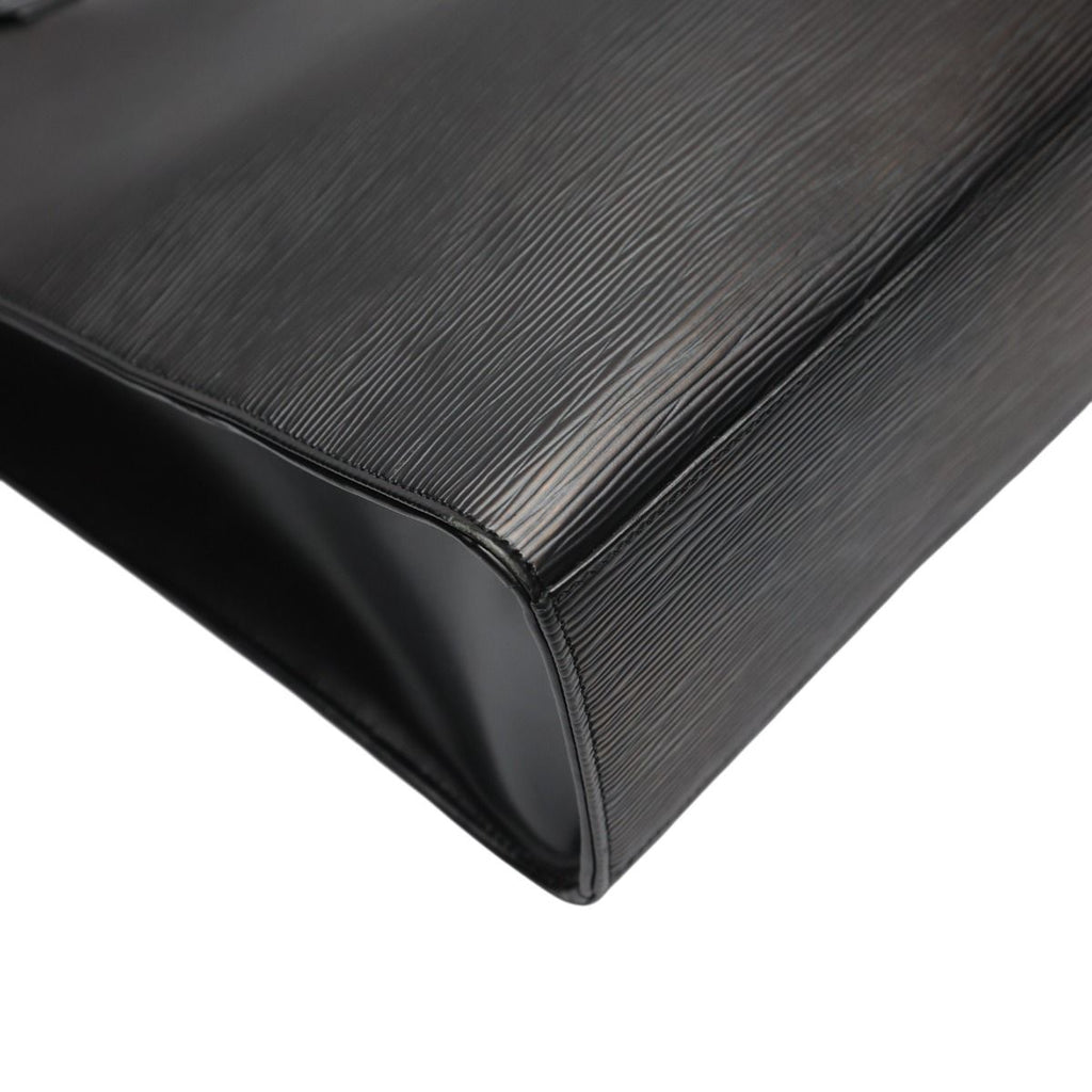 Louis Vuitton Epi Tote Gemo Shoulder Bag Black — view 9
