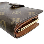 Louis Vuitton Monogram Kiss Lock Wallet with Card Pocket Porte Monet Biet — view 4