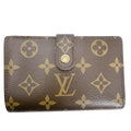 Louis Vuitton Monogram Kiss Lock Wallet with Card Pocket Porte Monet Biet
