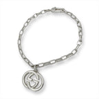 Gucci Interlocking Bracelet Silver